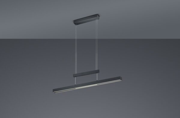 Trio 375310532 Trajan LED stropní svítidlo | Variabilní | 42W | Černá