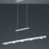 Trio 379190707 Lacal LED lustr | Variabilní | 7x3,5W | Kov | Nikl
