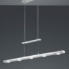 Trio 379190707 Lacal LED lustr | Variabilní | 7x3,5W | Kov | Nikl