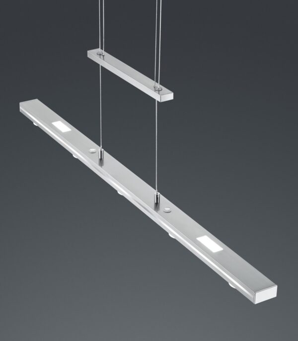 Trio 379190707 Lacal LED lustr | Variabilní | 7x3,5W | Kov | Nikl