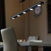 Trio 379190732 Lacal LED lustr | Variabilní | 4W | Černá
