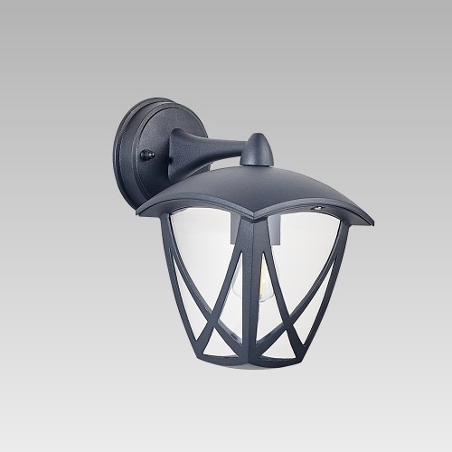 LUXERA 92039027 Nástěnné svítidlo | E27 | Černá