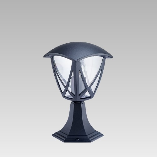 LUXERA 92039028 Split Zahradní sloupkové světlo | E27 | Černá