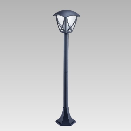 LUXERA 92039029 Split Zahradní sloupkové světlo | E27 | Černá
