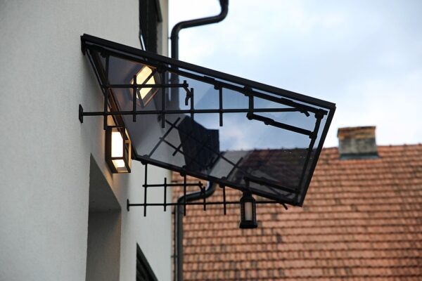 Trio 277860142 Witham LED Nástěnné venkovní světlo | Variabilní | 10,5W | Černá