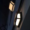 Trio 277860142 Witham LED Nástěnné venkovní světlo | Variabilní | 10,5W | Černá