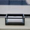 Trio 277860142 Witham LED Nástěnné venkovní světlo | Variabilní | 10,5W | Černá