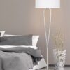 Trio 400200107 Paris Ii Stojací lampa | E27 | Kov | Nikl