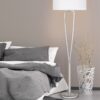 Trio 400200107 Paris Ii Stojací lampa | E27 | Kov | Nikl