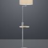 Trio 400400107 Claas Stojací lampa | E27 | Kov | Nikl