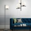 Trio 402000132 Pure Stojací lampa | E14 | Černá