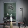 Trio 402000142 Pure Stojací lampa | E14 | Černá | Šedá