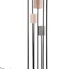 Trio 403100317 Stojací lampa s textilním stínidlem | E27 | Černá