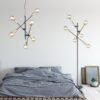 Trio 406700632 Cross Stojací lampa | E27 | Černá