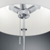 Trio 409100307 Lyon Stojací lampa | E27 | Kov | Nikl