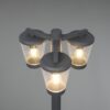 Trio 411060342 Cavado Stojací lampa | E27 | Černá