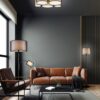 Trio 411400232 Burton Stojací lampa | E14,E27 | Černá
