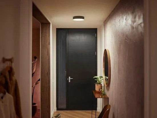 Philips Hue 41161/30/P6 Smart LED stropní svítidlo | Variabilní | 48W | Černá