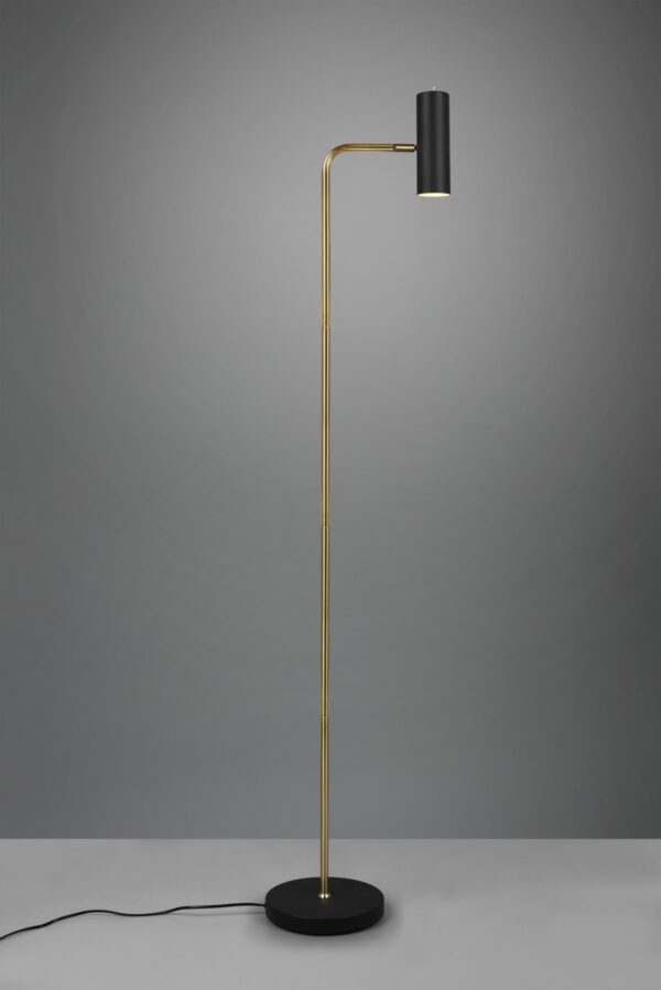 Trio 412400108 Marley Stojací lampa | GU10 | Černá