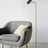 Trio 412400108 Marley Stojací lampa | GU10 | Černá