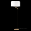 Trio 414400108 Cassio Stojací lampa | E27 | Barevný kov | Mosaz