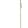 Trio 420910108 Bergamo LED stojací lampa | Teplá bílá | 12W | Barevný kov | Mosaz
