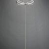 Trio 421210107 Charivari LED Stmívatelná stojací lampa | Teplá bílá | 31W | Kov | Nikl