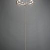 Trio 421210108 Charivari LED Stmívatelná stojací lampa | Teplá bílá | 31W | Barevný kov | Mosaz