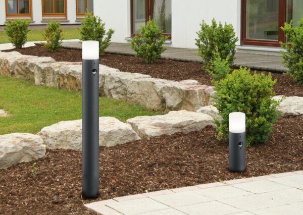 Trio 422260142 Hoosic Zahradní sloupkové světlo | E27 | Černá