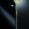 Trio 422710308 Quebec LED stojací lampa | Variabilní | 34W | Barevný kov | Mosaz