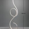 Trio 423410107 Jive LED Stmívatelná stojací lampa | Variabilní | Kov | Nikl | 23W
