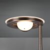 Trio 424210304 Barrie LED Stmívatelná stojací lampa | Variabilní | 32W | Barevný kov | Mosaz