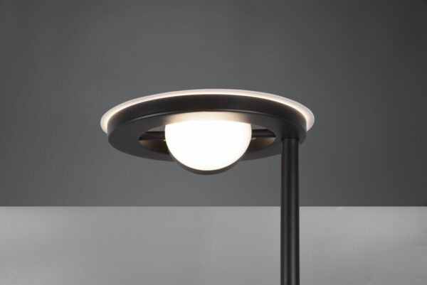 Trio 424210332 Barrie LED Stmívatelná stojací lampa | Variabilní | 32W | Černá