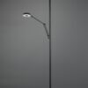 Trio 424210332 Barrie LED Stmívatelná stojací lampa | Variabilní | 32W | Černá