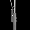 Trio 424310207 Granby LED Stmívatelná stojací lampa | Teplá bílá | Kov | Nikl | 29 + 6,5W