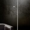 Trio 424910207 Split LED stojací lampa | Variabilní | 20W | Kov | Nikl