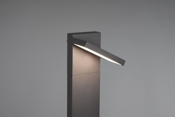 Trio 426360142 Horton LED Zahradní sloupkové světlo | Teplá bílá | Černá | 8W | 5