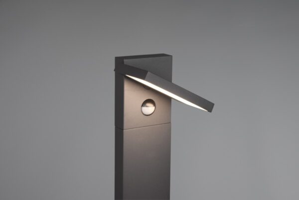 Trio 426369142 Horton LED Zahradní sloupkové světlo | Teplá bílá | Černá | 8W