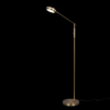 Trio 426510104 Franklin LED Stmívatelná stojací lampa | 6,5W | Barevný kov | Mosaz