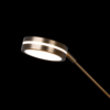 Trio 426510204 Franklin LED Stmívatelná stojací lampa | 35+,6,5W | Barevný kov | Mosaz