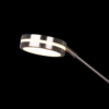 Trio 426510207 Franklin LED Stmívatelná stojací lampa | 35+,6,5W | Kov | Nikl