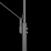 Trio 426510242 Franklin LED Stmívatelná stojací lampa | 35+,6,5W | Černá