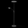 Trio 426510242 Franklin LED Stmívatelná stojací lampa | 35+,6,5W | Černá