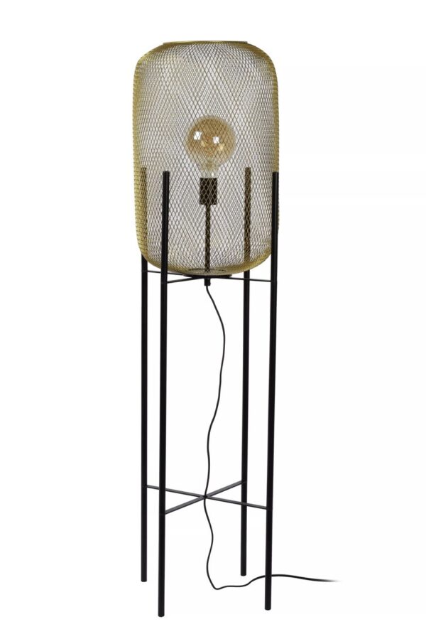 Lucide 45785/01/02 Stojací lampa | E27 | Barevný kov | Mosaz