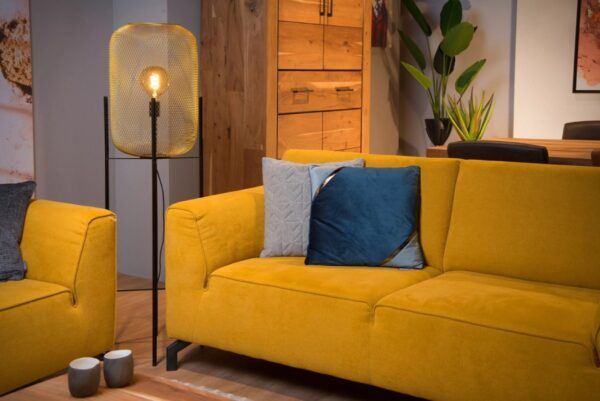 Lucide 45785/01/02 Stojací lampa | E27 | Barevný kov | Mosaz
