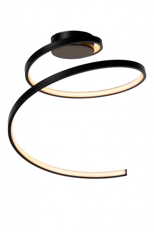 Lucide 46199/25/30 Maxence LED Přisazené stropní svítidlo | Teplá bílá | Černá | 24W