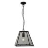 Searchlight 96004661BK Lanterns Lustr | E27 | Černá