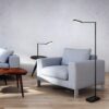 Trio 470310132 Pavia LED Stmívatelná stojací lampa | Variabilní | 12W | Černá