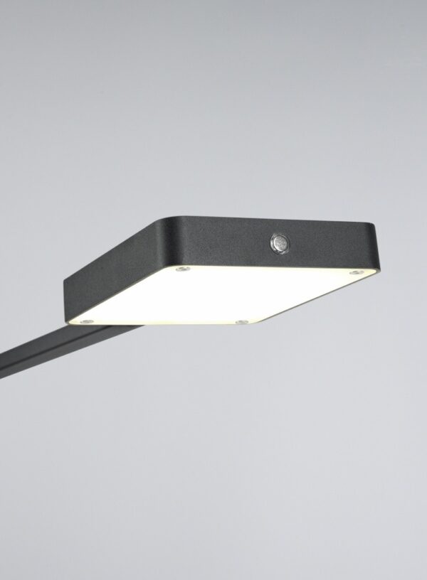 Trio 470310132 Pavia LED Stmívatelná stojací lampa | Variabilní | 12W | Černá
