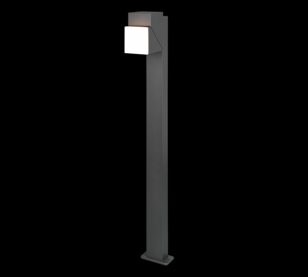 Trio 470660142 Avon LED Zahradní sloupkové světlo | Teplá bílá | 7W | Černá